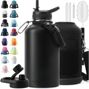 64 oz Insulated Water Bottle  Stainless Steel
