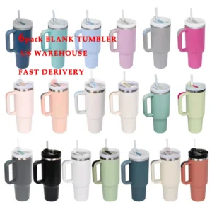 NEW 40oz Stainless Steel Double Wall 6 pack