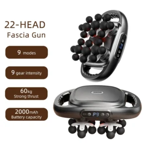 16-Head Fascia Gun High-Frequency Vibration Body Massage