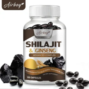 Shilajit & Ginseng Supplement  Provides Energy and Endurance