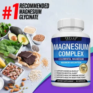 Magnesium Sleep Support, Stress Relief, Muscles & Relaxation