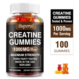 Creatine Monohydrate Gummies Boost Energy Build Muscle Mass