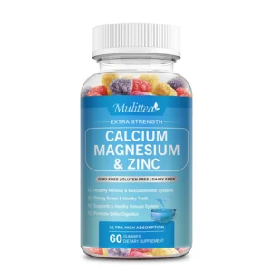 Calcium Magnesium and Zinc Gummies with Vitamin D3