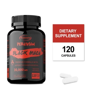 Black Maca Root Capsules - Support Reproductive Health,