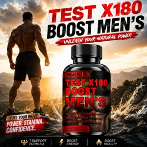 Men's Test X180 Ignite BoosterFenugreek Seed, Tribulus Terrestris,